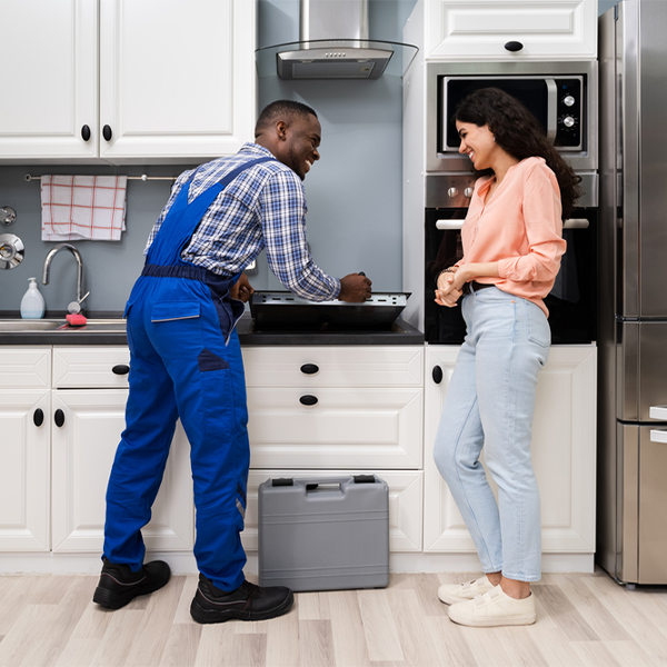can you provide an estimate for cooktop repair before beginning any work in Old Town